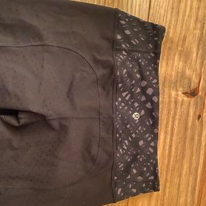 Lululemon Athletica Black Capris